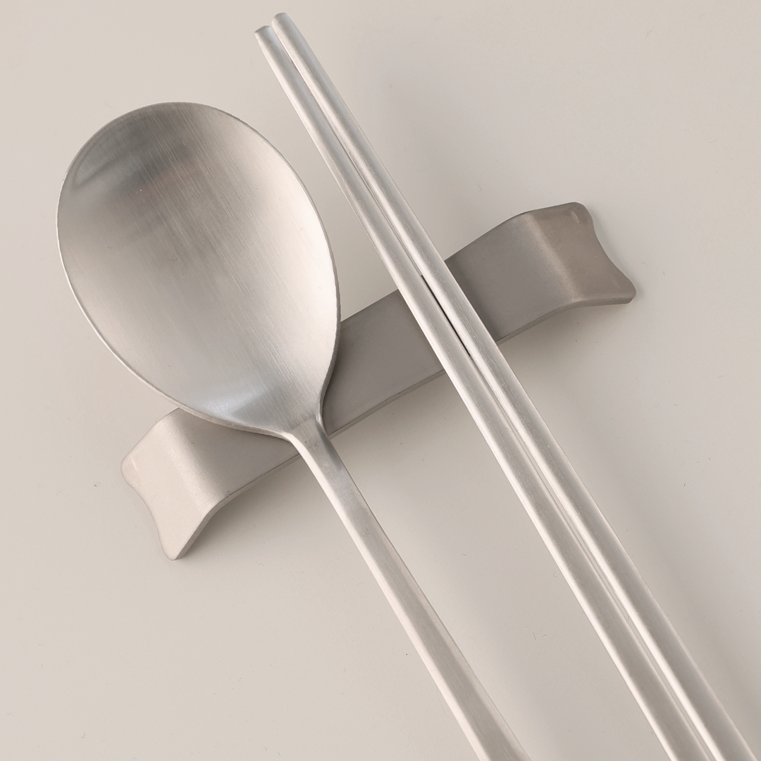 Korean Dancheong Spoon & Chopsticks 2 Person Gift Set